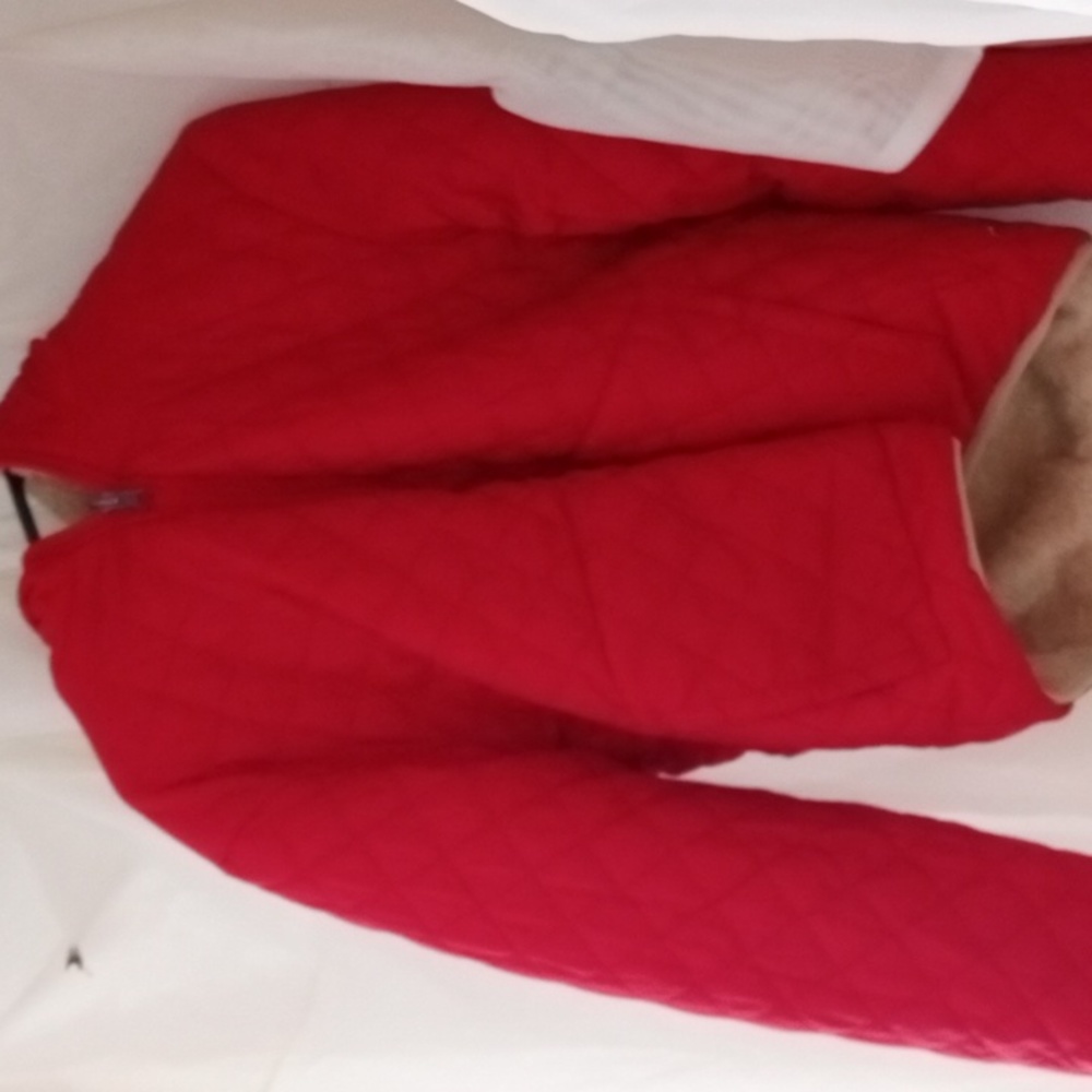 Red jacket